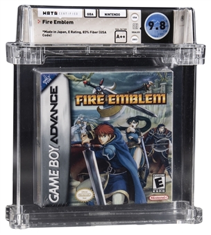 2003 GBA Game Boy Advance Nintendo (USA) "Fire Emblem" Sealed Video Game - WATA 9.8/A++
